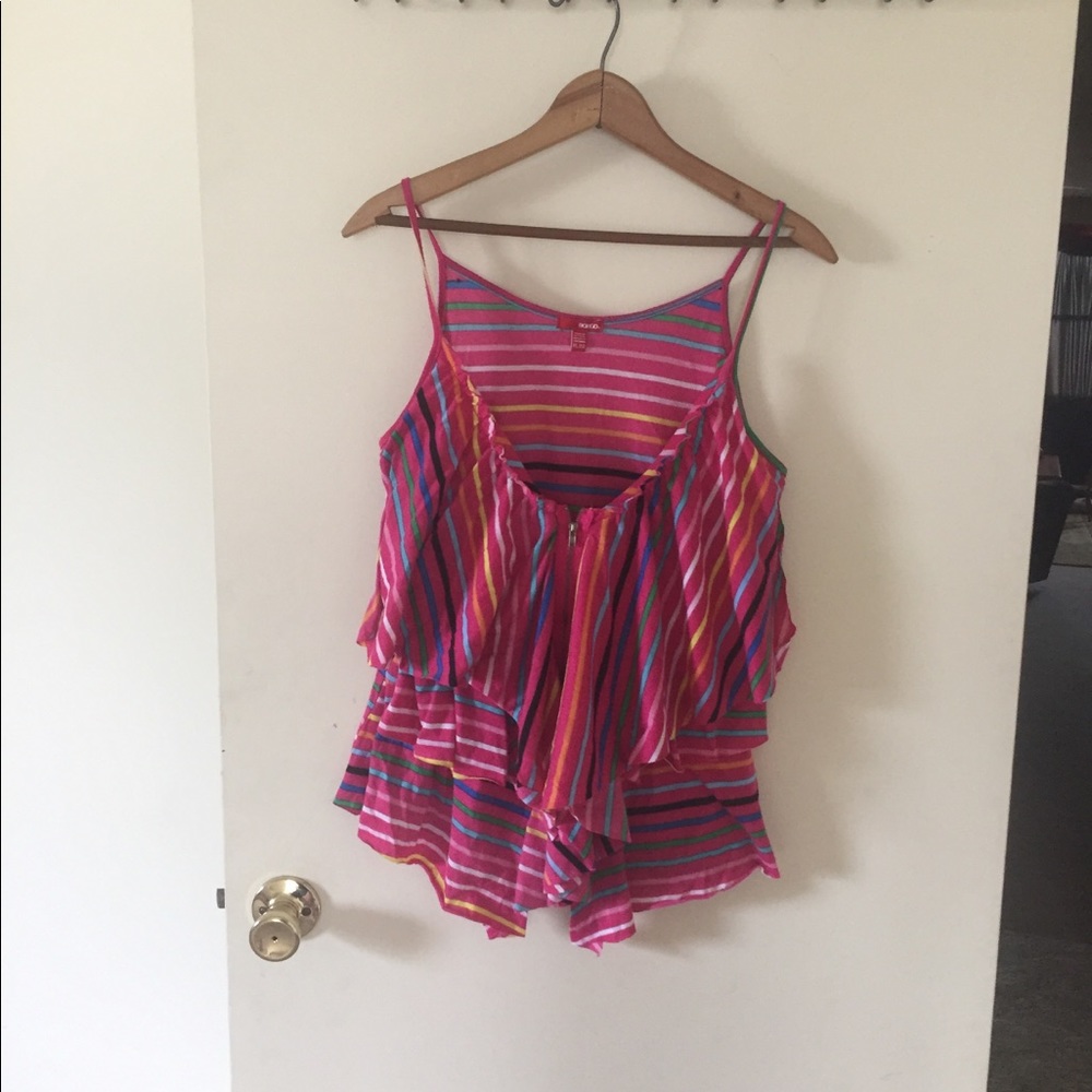 Bongo Tiered Ruffle Camisole